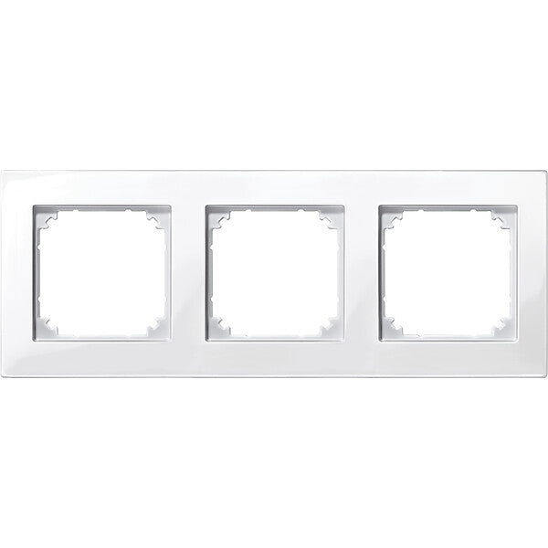 Merten M-PLAN-Rahmen 3f. pws/gl 515319